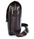 Сумка мужская гладкая Vintage 14733 Коричневая картинка, изображение, фото