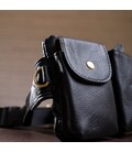Сумка на пояс Vintage 14734 Черная картинка, изображение, фото