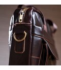 Сумка чоловіча під ноутбук Vintage 14750 Коричнева картинка, зображення, фото