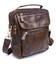 Сумка мужская Vintage 14764 Коричневая фото, картинка, изображение