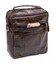 Сумка мужская Vintage 14764 Коричневая фото, картинка, изображение