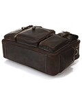 Сумка мужская Vintage 14757 в винтажном стиле Коричневая фото, картинка, изображение