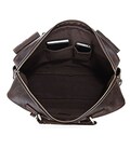 Сумка мужская Vintage 14757 в винтажном стиле Коричневая фото, картинка, изображение