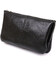 Барсетка мужская GRANDE PELLE 11146 в гладкой коже Черная фото, картинка, изображение