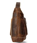Мужская винтажная сумка через плечо Vintage 14782 Коричневая картинка, изображение, фото