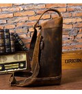 Мужская винтажная сумка через плечо Vintage 14782 Коричневая картинка, изображение, фото