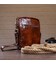 Сумка cтильная мужская Vintage 14829 Коричневая фото, картинка, изображение