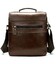 Сумка мужская кожаная Vintage 14841 Коричневая фото, картинка, изображение