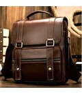 Сумка мужская кожаная Vintage 14841 Коричневая картинка, изображение, фото