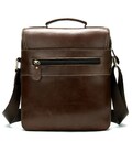 Сумка мужская кожаная Vintage 14841 Коричневая картинка, изображение, фото