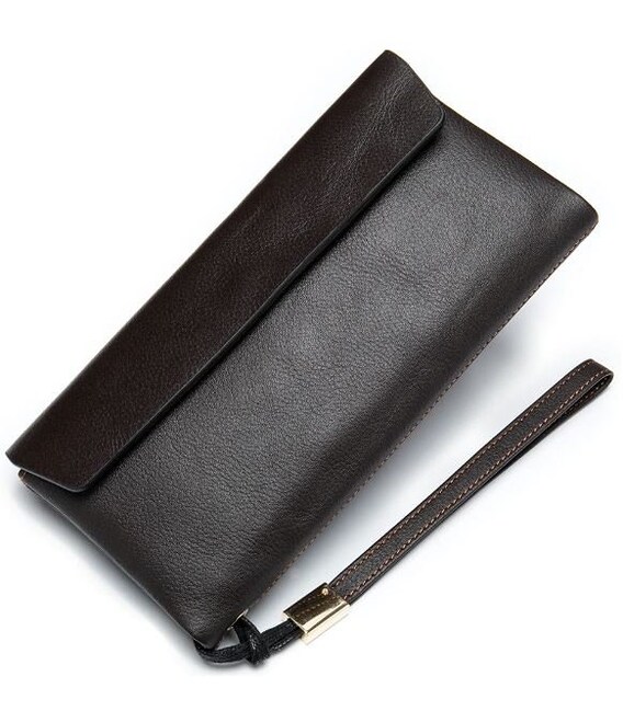 Клатч унисекс Vintage 14903 Коричневый фото, картинка, изображение