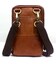Сумка маленька чоловіча шкіряна Vintage 14905 Руда картинка, зображення, фото