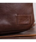 Чоловіча шкіряна сумка через плече для документів та міста SHVIGEL 19103 Коричнева картинка, зображення, фото