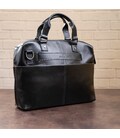 Сумка для ноутбука из гладкой кожи SHVIGEL 11248 Черная фото, картинка, изображение