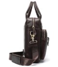 Сумка-портфель мужская из кожи Vintage 20004 Коричневая картинка, изображение, фото