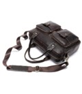 Сумка-портфель мужская из кожи Vintage 20004 Коричневая картинка, изображение, фото