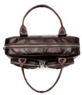 Сумка-портфель мужская из кожи Vintage 20004 Коричневая картинка, изображение, фото