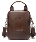Сумка-барсетка на пояс мужская кожаная Vintage 20012 Коричневая картинка, изображение, фото