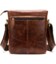 Сумка мужская вертикальная кожаная Vintage 20029 Коричневая фото, картинка, изображение