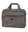 Сумка текстильна для ноутбука Vintage 20086 Сіра картинка, зображення, фото