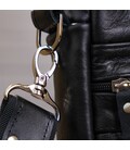 Сумка мужская в мягкой коже SHVIGEL 15306 Черная фото, картинка, изображение