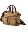Сумка-трансформер текстильна велика Vintage 20152 Пісочна картинка, зображення, фото