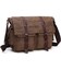 Сумка на плече текстильна Vintage 20150 Коричнева картинка, зображення, фото