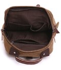 Сумка-рюкзак на одно плечо Vintage 20142 Коричневая фото, картинка, изображение