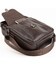 Сумка мужская из плотной кожи 14996 Vintage Коричневая фото, картинка, изображение