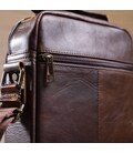 Сумка мужская из плотной кожи 14996 Vintage Коричневая картинка, изображение, фото