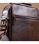 Сумка мужская из плотной кожи 14996 Vintage Коричневая фото, картинка, изображение