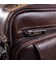 Сумка мужская из плотной кожи 14996 Vintage Коричневая фото, картинка, изображение