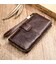 Мужской клатч в гладкой коже 20236 Vintage Коричневый фото, картинка, изображение