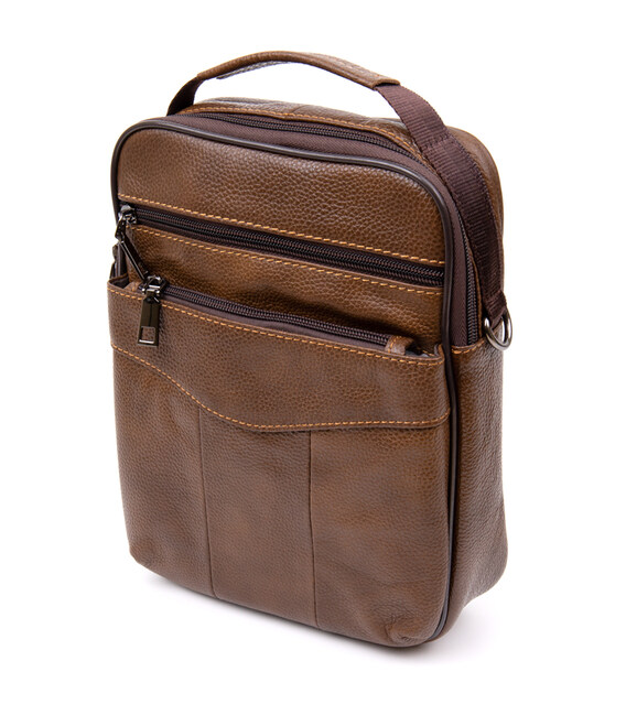 Мессенджер мужской Vintage 20392 Коричневый фото, картинка, изображение
