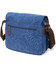 Сумка почтальонка текстильная Vintage 20606 Синяя фото, картинка, изображение