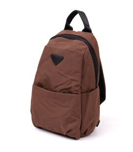 Чоловіча сумка через плече з нейлону для документів та міста Vintage 20634 Коричнева