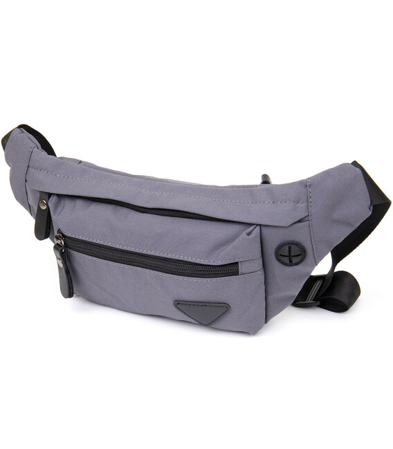 Бананка нейлон Vintage 20638 Серая фото, картинка, изображение