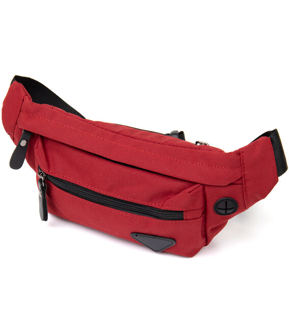 Бананка нейлон Vintage 20639 Красная фото, картинка, изображение