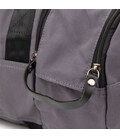 Текстильна дорожня сумка для поїздок спорту та подорожей Vintage 20641 Сіра картинка, зображення, фото