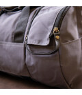 Текстильна дорожня сумка для поїздок спорту та подорожей Vintage 20641 Сіра картинка, зображення, фото