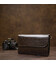 Мужской клатч из натуральной кожи GRANDE PELLE 11426 Коричневый фото, картинка, изображение