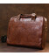 Кожаная мужская сумка для ноутбука Vintage 20470 Коричневый фото, картинка, изображение