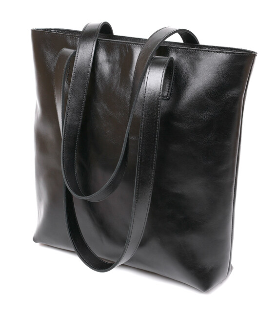 Классическая женская сумка-шоппер Shvigel 16365 Черный фото, картинка, изображение