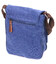 Интересная мужская сумка из текстиля 21267 Vintage Синяя фото, картинка, изображение