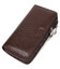 Місткий чоловічий клатч із двома відділеннями з натуральної шкіри BOND 22025 Коричневий картинка, зображення, фото