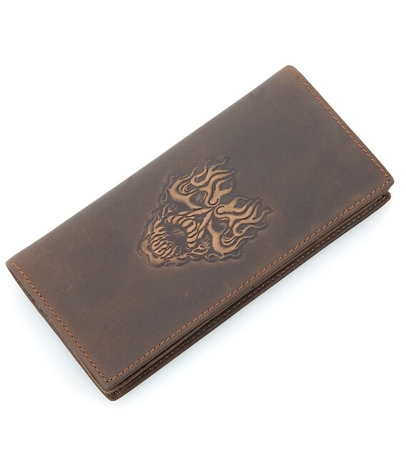 Бумажник мужской Vintage 14384 в винтажном стиле Коричневый фото, картинка, изображение