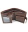Портмоне чоловіче Vintage 14404 Коричнева картинка, зображення, фото