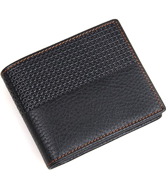 Кошелек мужской Vintage 14452 кожаный Черный фото, картинка, изображение