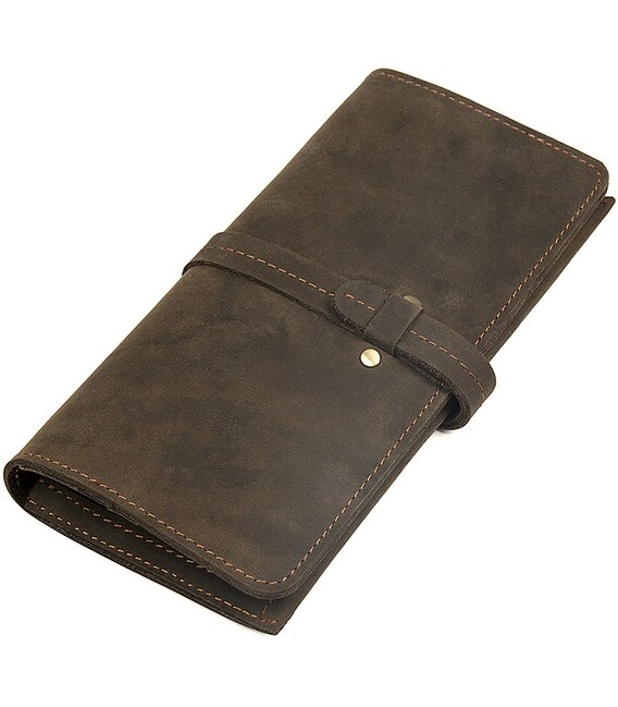 Кошелек Vintage 14473 винтажный стиль Коричневый фото, картинка, изображение