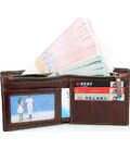 Кошелек мужской Vintage 14503 Коричневый картинка, изображение, фото